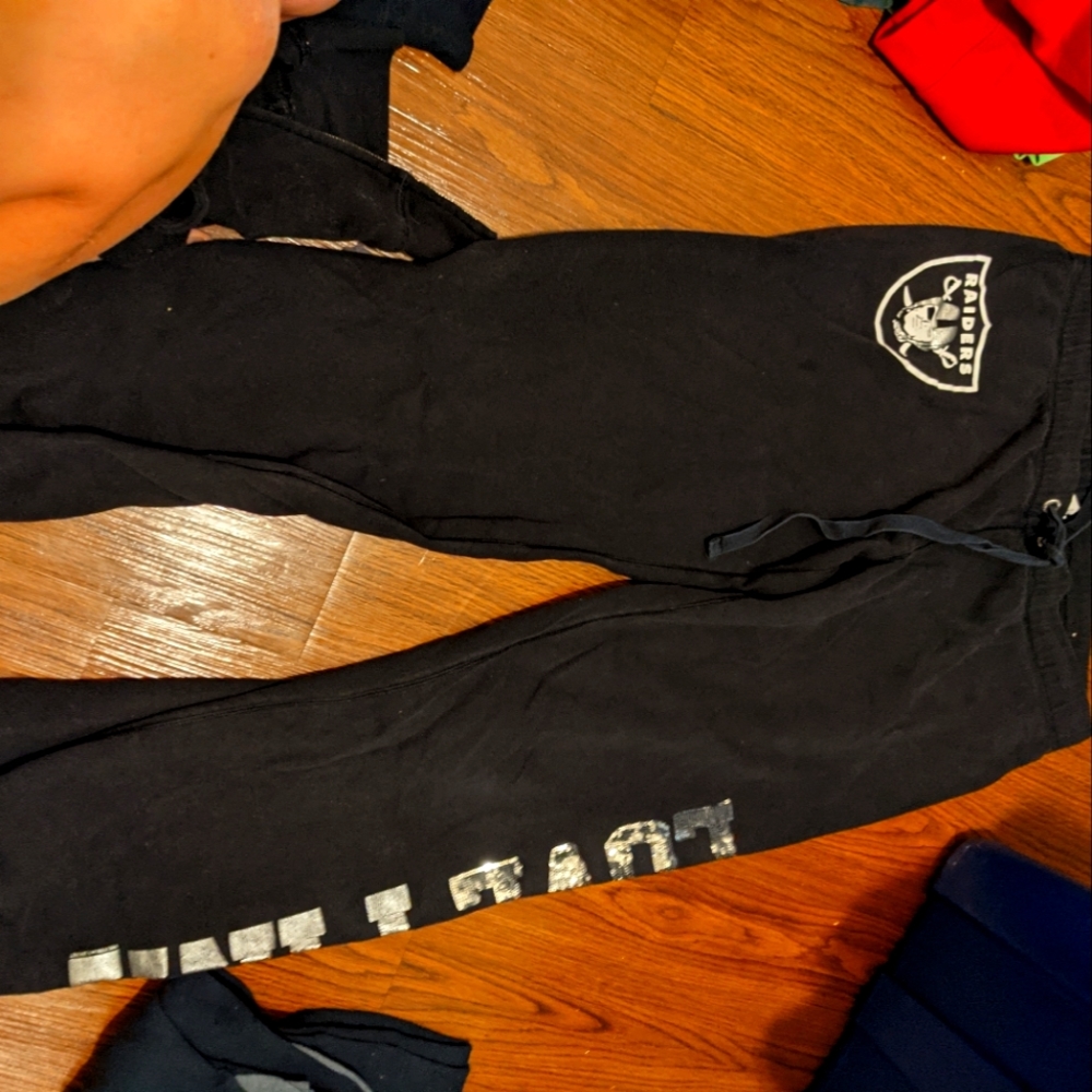 VS Oakland Raiders Black Lounge Pants